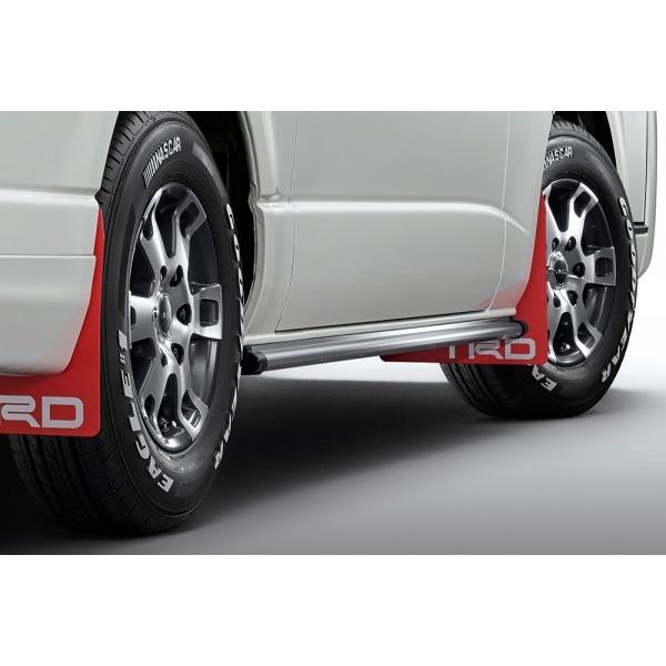 TRD ティーアールディー ハイエース 200系 4型以降 サイドスカートVer