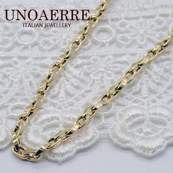 UNOAERRE（ウノアエレ） UNOAERRE K18 イエローゴールド ネックレス