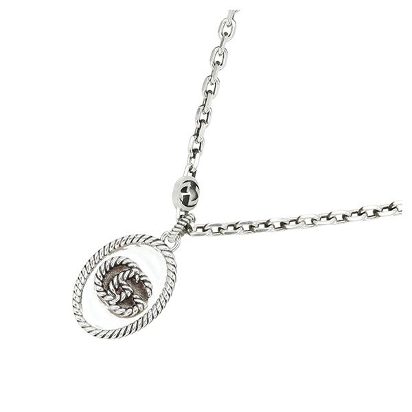 GUCCI（グッチ） ダブルGロゴオーバープレート ネックレス