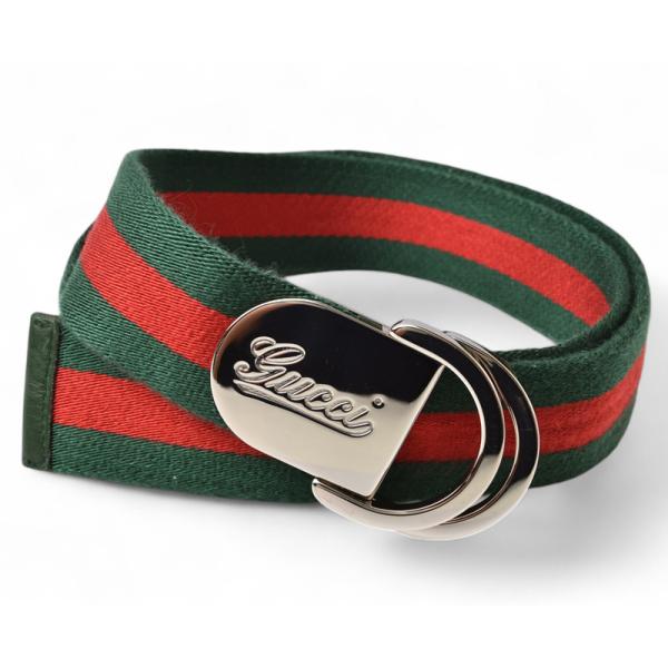 GGキャンバス グッチ ベルト サイズ85 メンズ/レディース GUCCI