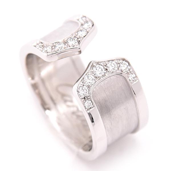 Cartier（カルティエ） レディース 指輪 C2 ダイヤ リング 52号 実寸13
