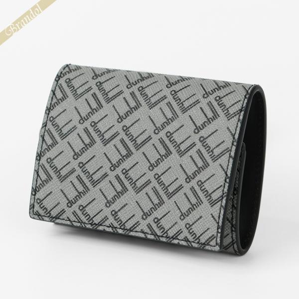 dunhill（ダンヒル） 小銭入れ シグネチャー柄 コインケース グレー