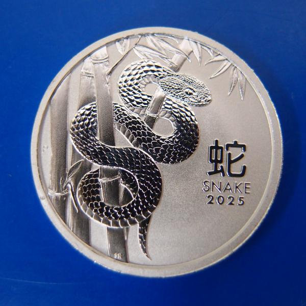 2025年】プラチナ干支コイン 1オンス 蛇年 オーストラリア 新品未使用