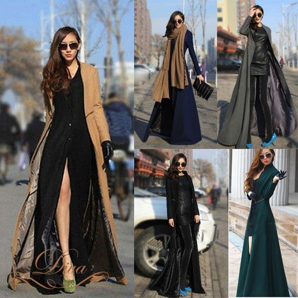 マキシコート ロングコート フレアコート 2WAY コート ショート丈