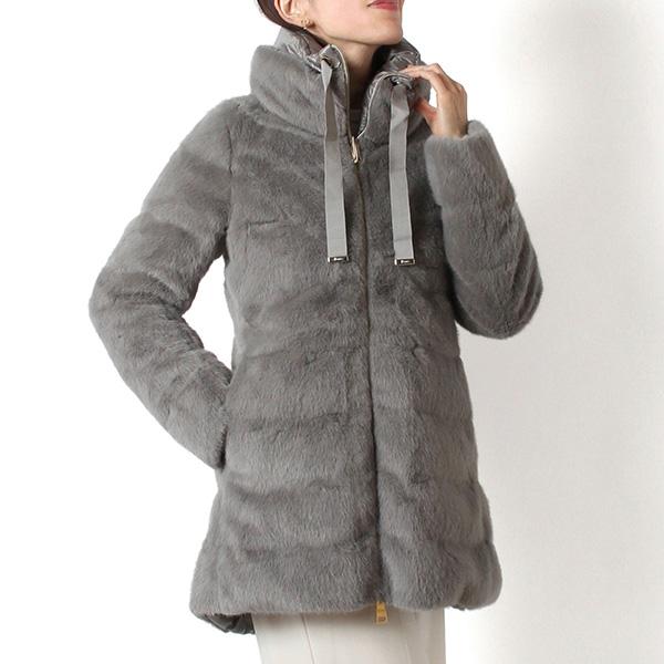 HERNO（ヘルノ） 25AWモデル レディース ショートヘアファー ダウン