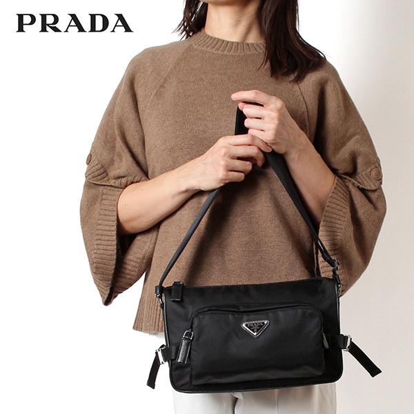 PRADA（プラダ） 25AWモデル レディース ReNylon x サフィアーノレザー