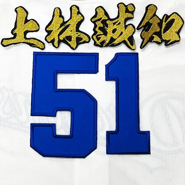 ☆送料無料☆中日 ドラゴンズ 上林誠知 背番号 & 毛筆 ホーム 応援