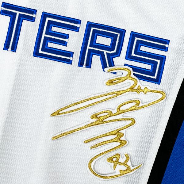 ☆送料無料☆北海道 日本ハム ファイターズ 日ハム 水野達稀 サイン 白