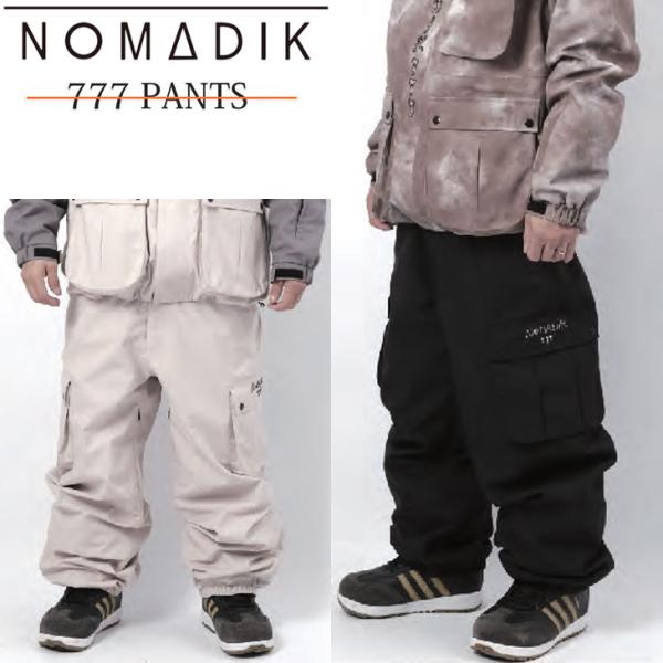 NOMADIX 24-25 NOMADIK ノマディック ウエアー 777 PANTS パンツ SNOW