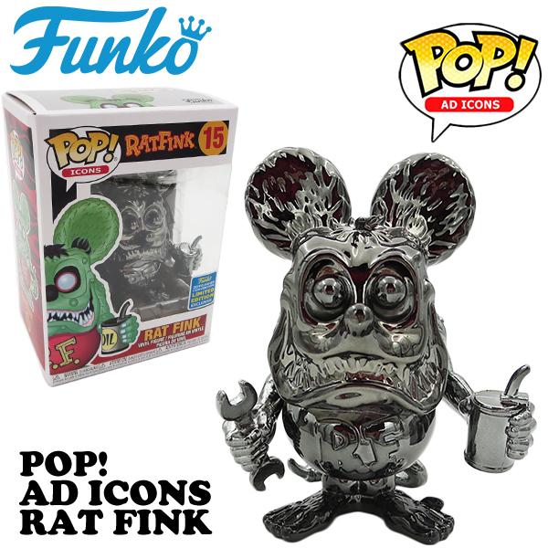 RAT FINK（ラットフィンク） ファンコPOP フィギュア メタリック