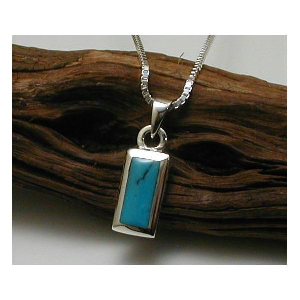 ターコイズ ネックレス メンズ シルバーネックレス シルバー