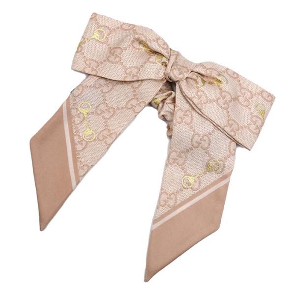 GUCCI（グッチ） シルク シュシュ リボン ヘアアクセサリー 770292