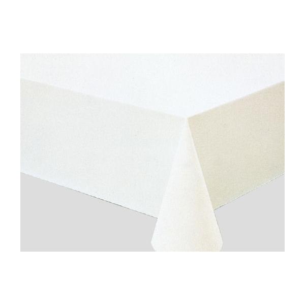 テーブルクロス mG610 白無地 120cm 50m巻 : コメリ
