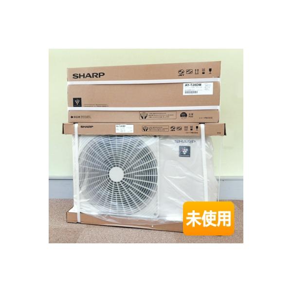 シャープ/SHARP ルームエアコン AY-T28DM-W (AY-T28DM + AU-T28DMY