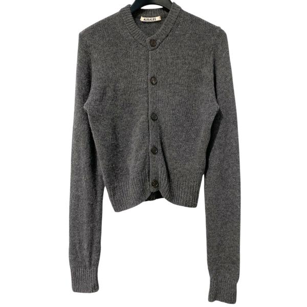 AURALEE（オーラリー） AURALEE WOOL CASHMERE SILK KNIT CARDIGAN