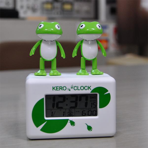リズム時計 目覚し時計 ケロクロック2 : 暮らしの発研 Yahoo!店 - 通販