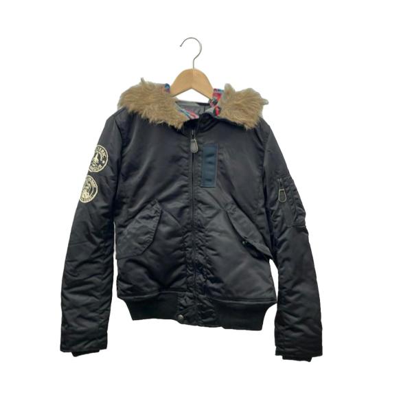 ヒステリックグラマー ミリタリージャケット N-2B フード付き