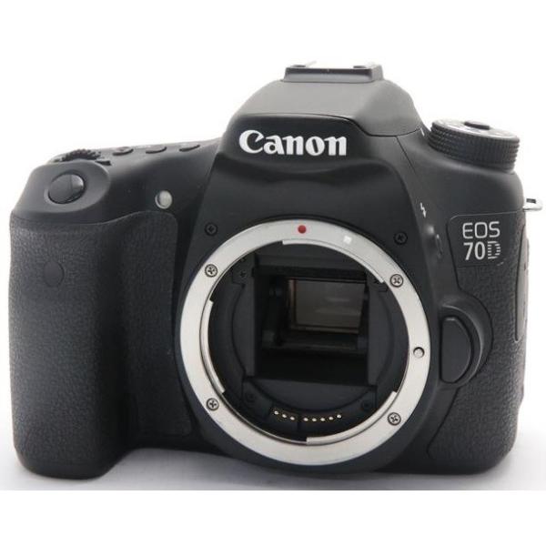 EOS デジタル一眼 キヤノン CANON 70D ボディ 中古 Wi-Fi搭載 新品SD