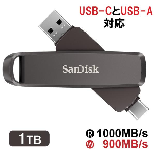 SanDisk（サンディスク） ポータブルSSD 1TB USB3.2 Gen2 スリム