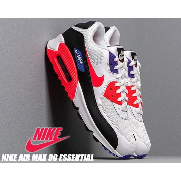 エア マックス NIKE AIR MAX 90 ESSENTIAL white/red orbit-psychic