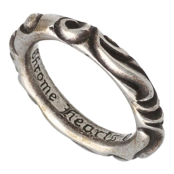 CHROME HEARTS（クロムハーツ） 【中古】 スクロールバンド リング 21