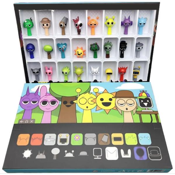 スプランキー フィギュア入りボックス 24個マスコット詰め合わせセット