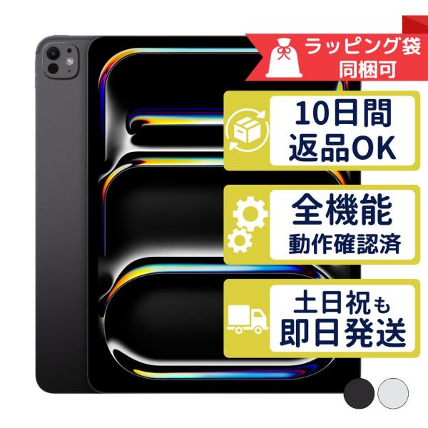 iPad Pro 13インチ M4 512GB APPLE Wi-Fi + Cellular SIMフリー 中古 A