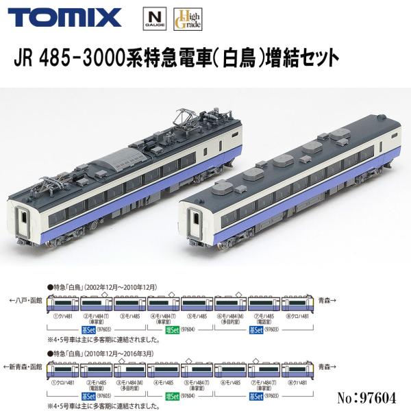 トミックス 【即納在庫品 安心配送】 TOMIX 97604 JR 485-3000系特急