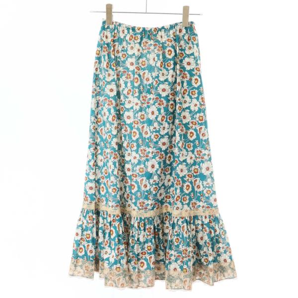 GUCCI（グッチ） 22SS フローラルレースミディスカート 704221 ZAJKH