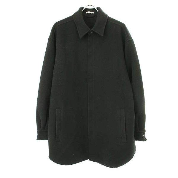 AURALEE オーラリー 23AW DOUBLE CLOTH PILE MOSSSER HAND SEWN SHIRTS
