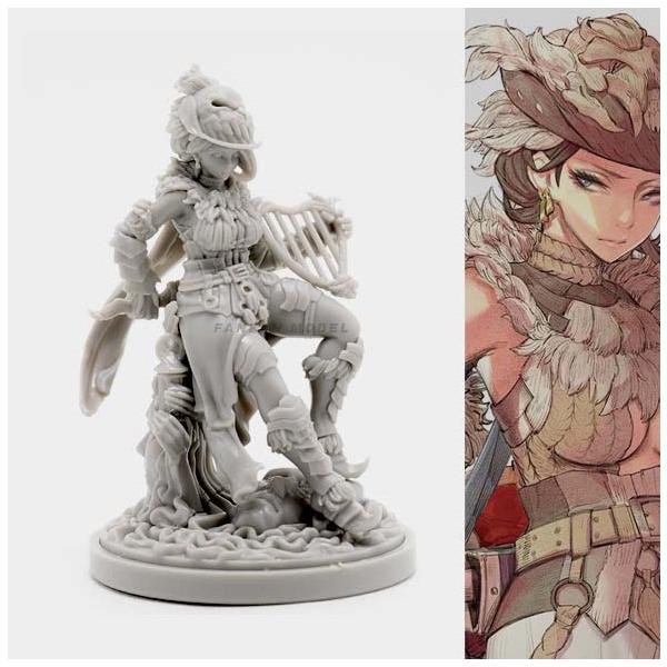 30mm 1/35 KINGDOM DEATH キングダム・デス ECHOES OF 2 女性戦士 未