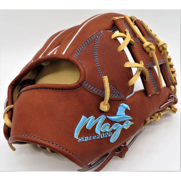 硬式グラブ Mago マーゴ MAGO 内野手用 店舗別注 T03型 親指一体型 指