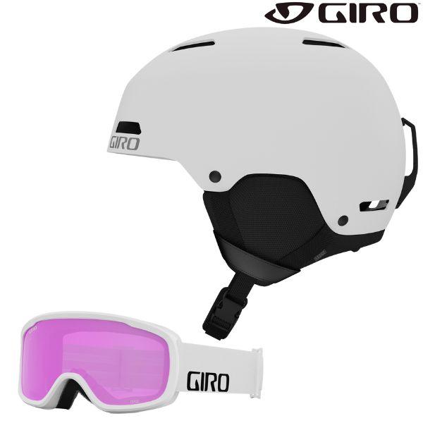 GIRO（ジロ） スキー ヘルメット & ゴーグルセット GIRO LEDGE FS +