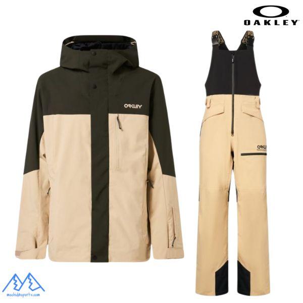 OAKLEY（オークリー） スキーウェア シェルウェア セット カーキ