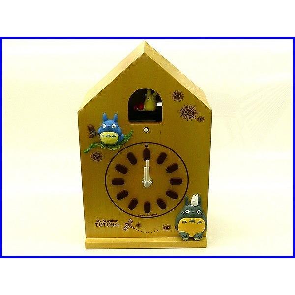 RHYTHM』となりのトトロ 掛け置き兼用からくり時計 4MH899-M06 : 正光