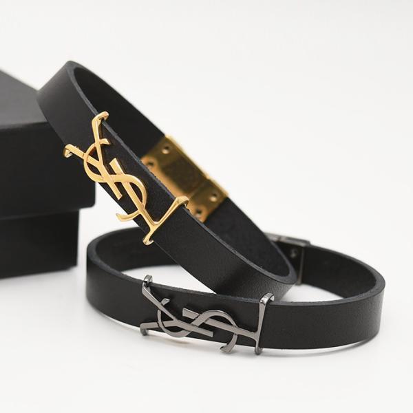 SAINT LAURENT サンローラン ブレスレット アクセサリー YSL Logo