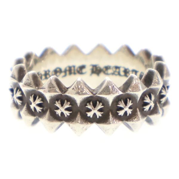 CHROME HEARTS（クロムハーツ） Double Pyramid Plus Band Ring ダブル
