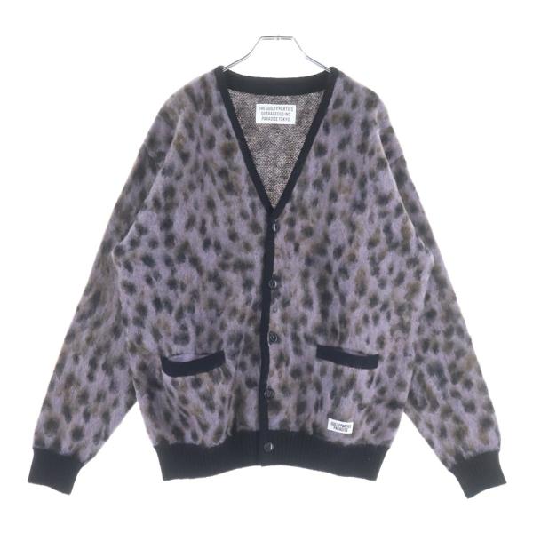WACKO MARIA（ワコマリア） LEOPARD JACQUARD MOHAIR KNIT CARDIGAN