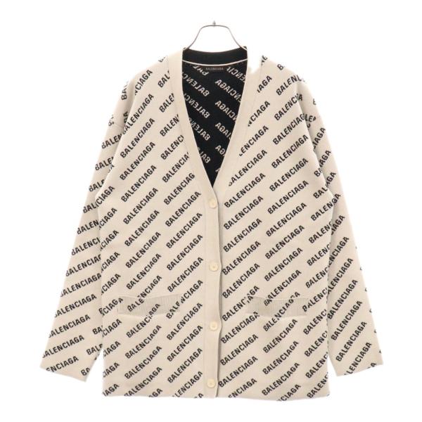 BALENCIAGA（バレンシアガ） 22SS Allover Logo Cardigan オール