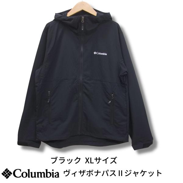 Columbia（コロンビア） メンズ Black-XLサイズ ヴィザボナパスII