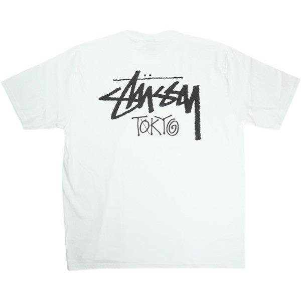 STUSSY ステューシー 25SS STOCK TOKYO TEE WHITE 東京限定Tシャツ 白