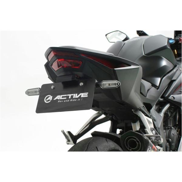 アクティブ ACTIVE フェンダーレスキット ブラック [LEDナンバー灯付き