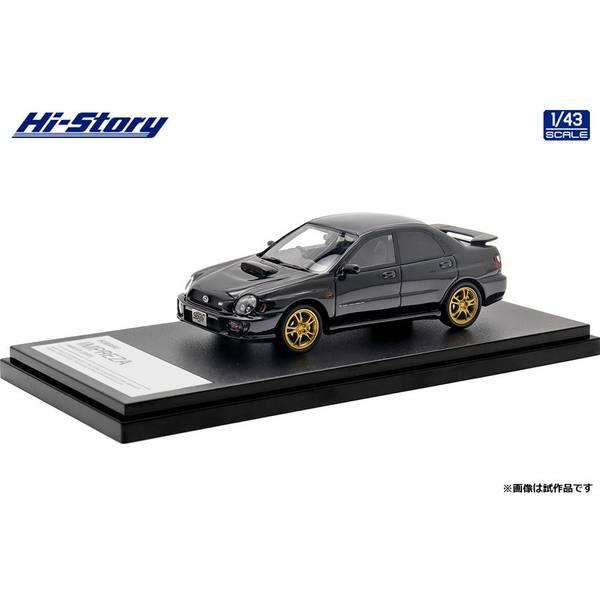 ハイストーリー 1/43 スバル インプレッサ WRX STi 2001 ミッドナイト