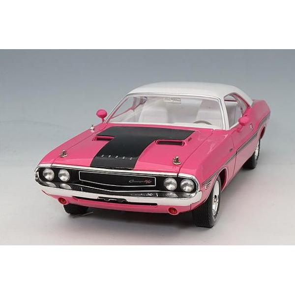 グリーンライト 1/18 1970 Dodge Challenger R/T 440 Six-Pack Pink