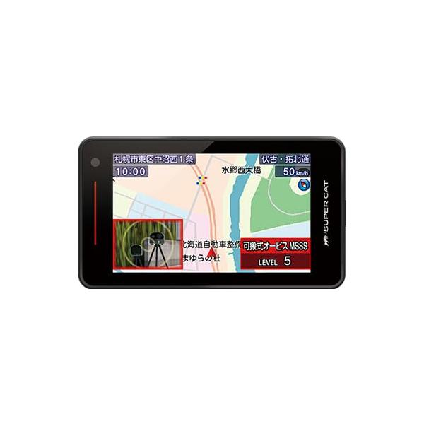 ユピテル(YUPITERU)SUPER CAT MSSS対応レーザー＆レーダー探知機