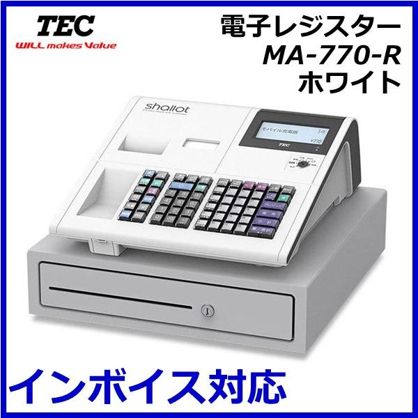 TEC（TOSHIBA） 東芝テック レジ レジスター MA-770 ホワイト イン