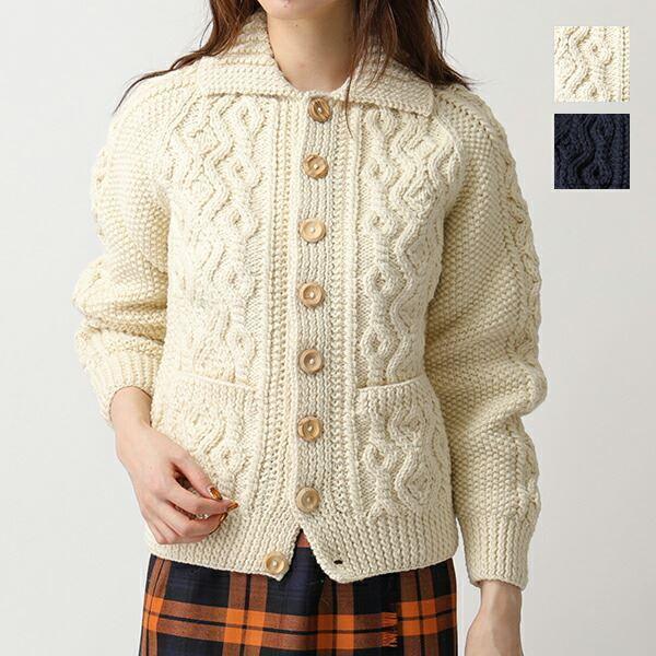 INVERALLAN（インバーアラン） 3A 長袖 ニット セーター カーディガン