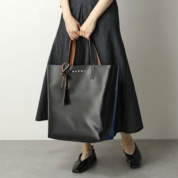 MARNI（マルニ） SHMQ0000A3 P3572 PVC TRIBECA バイカラー トート