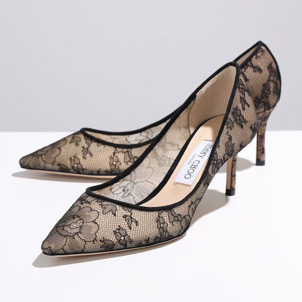 JIMMY CHOO（ジミーチュウ） パンプス ROMY 60 YLL レディース レース