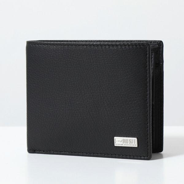 DIESEL（ディーゼル） 二つ折り財布 X09542 PR227 メンズ レザー ロゴ